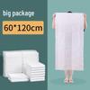 Extra Thick Disposable Bath Towels - 100 Individually Packaged for Adults