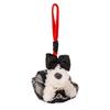 Cute West Highland Terrier Puppy Plush Keychain Bag Charm Gift for Girls
