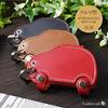 [Kawachaya] Smart Key Case Cover Key Case Key Holder Car Shape Genuine Leather Cute Car Motorcycle (Camel)