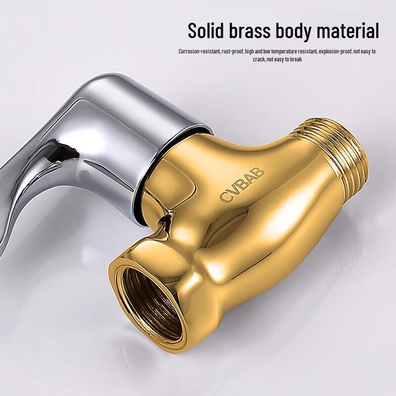 CVBAB Copper Straight-Through Stop Valve