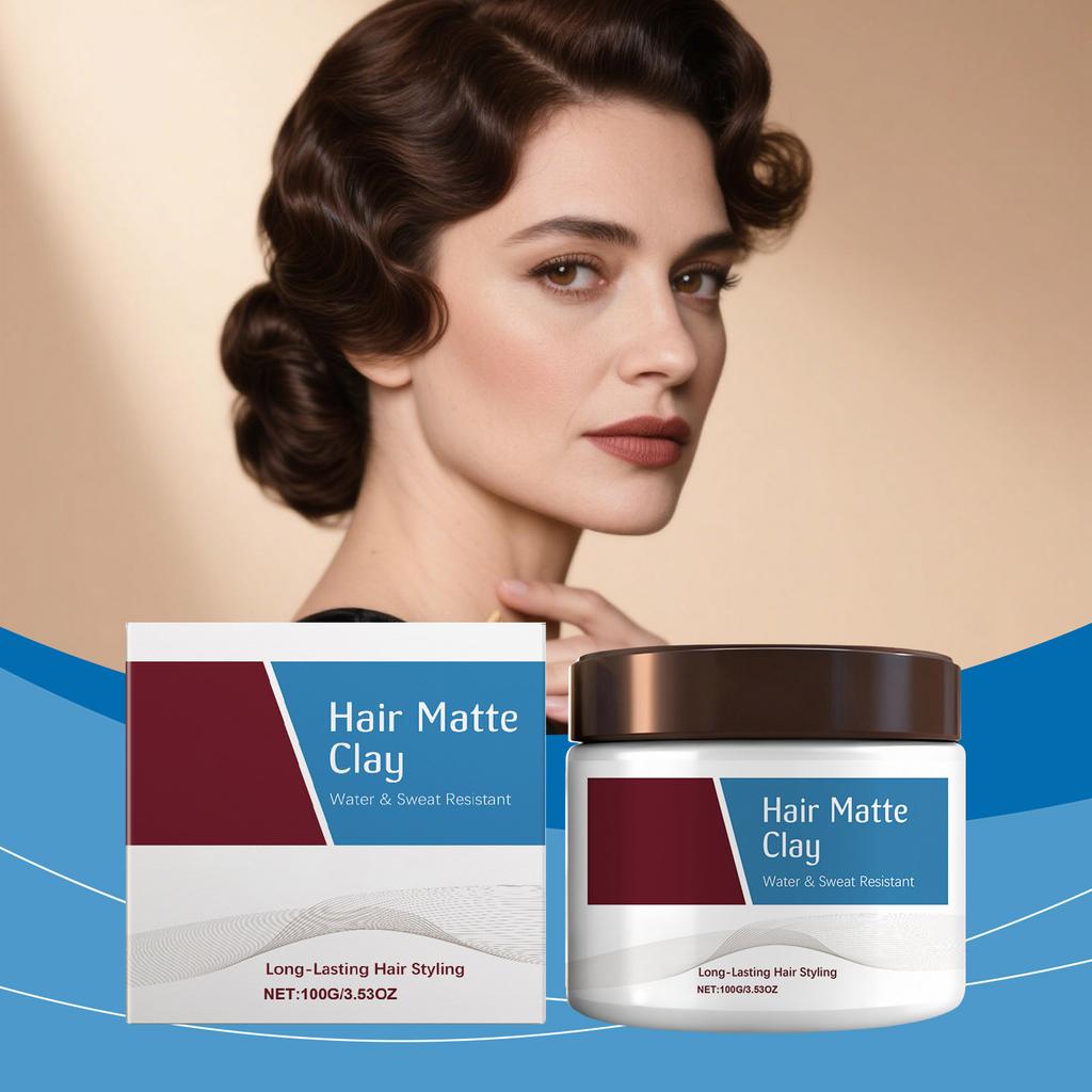 Hair Styling Cream Is Sweat Resistant, Long-lasting, Versatile, Easy To Clean, Quick To , And Easy