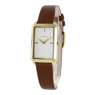 DIANA Gold Brown Leather R4251104506 Watch [FURLA] Women's [Item]