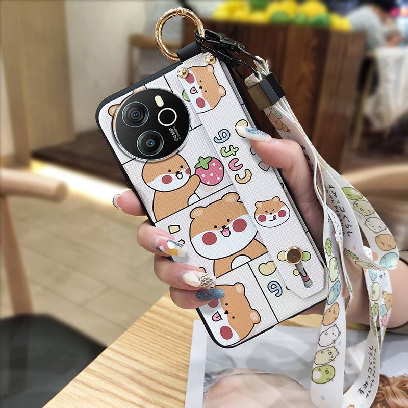 Protective Durable Phone Case For Blackview Shark8/Oscal Tiger12 Waterproof Cartoon Back Cover Anti-knock Silicone Cute