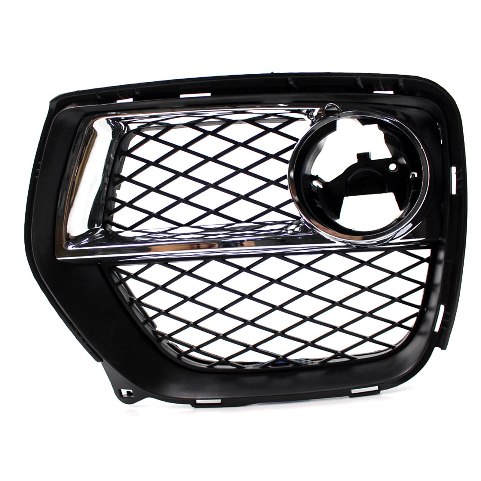 

Left/Right Replacement Mesh Grille with Trim Intake Cover Front Bumper Fog Lamps Frame Grille 51117312605 Auto Accessory