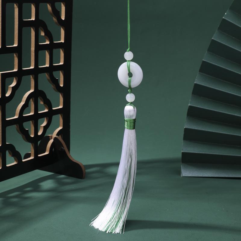 

Bicolored Ancient Style Tassel Phone Bag Charm