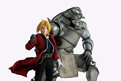 FigZero Fullmetal Alchemist Edward Elric + Alphonse Elric Twin Pack 1/6 Scale ABS & PVC & Magnet & Zinc Alloy Painted Movable Figure Resale