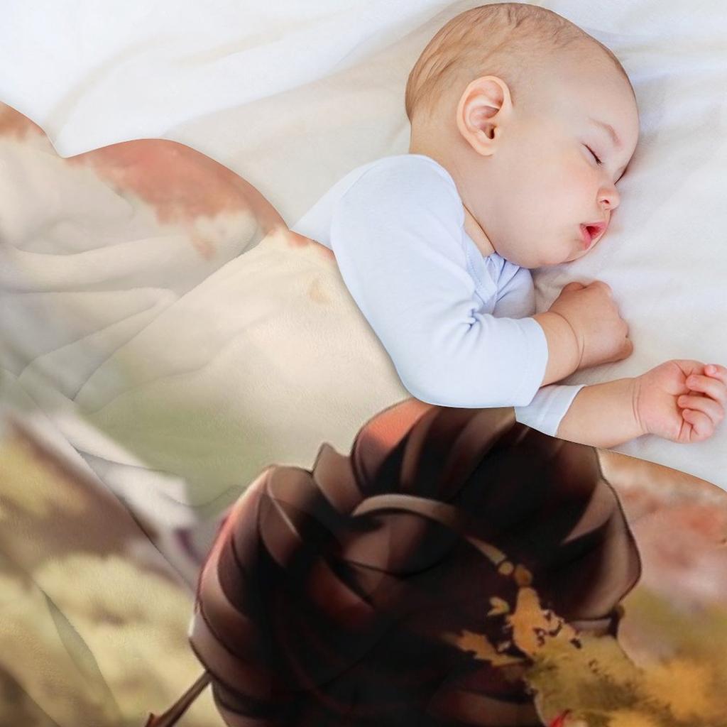 Kimono Japanese Throw Blanket Kid'S Bed Covers Picnic Decorative Sofa Blankets