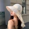 Outdoor Sun Protection Hat With Wide Brim For Women Summer Uv Blocking Stylish Fashion