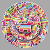 50 Waterproof Cute Piñata Stickers for Phone Cases, Earphones, Journals, and More