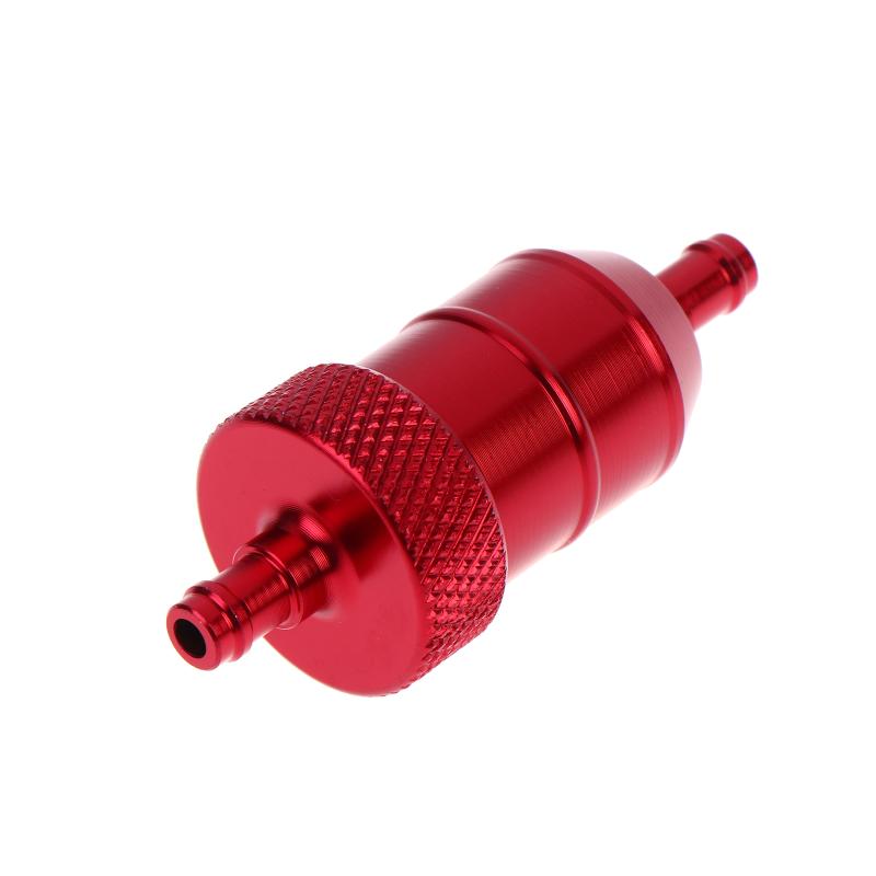 Universal Cnc Aluminium 8Mm Petrol Gas Fuel Filter Hose Element For Motorcycle Pit Dirt Bike Atv Quad Buggy Oil Gas Fuel Filter