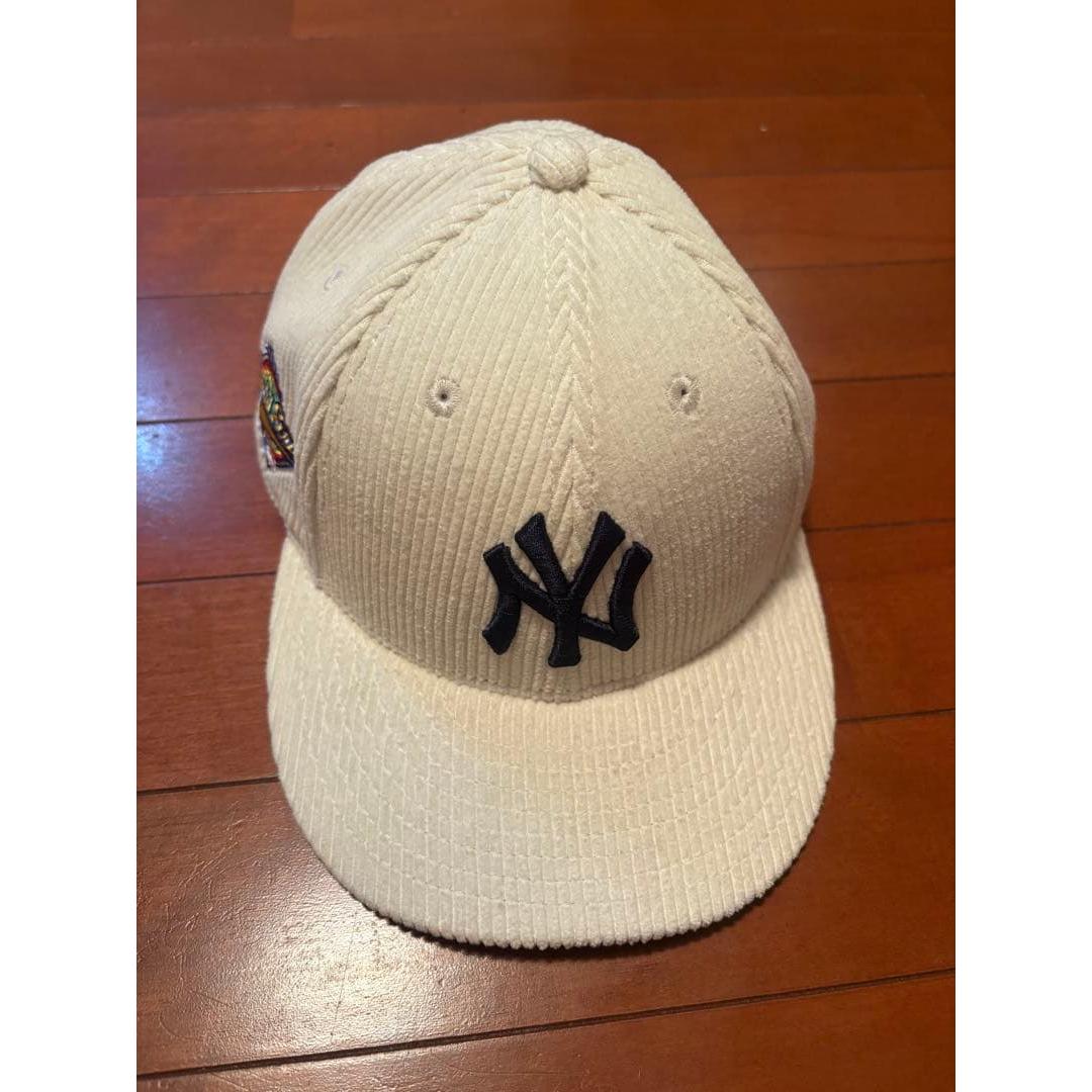 Used New York Yankees corduroy cap