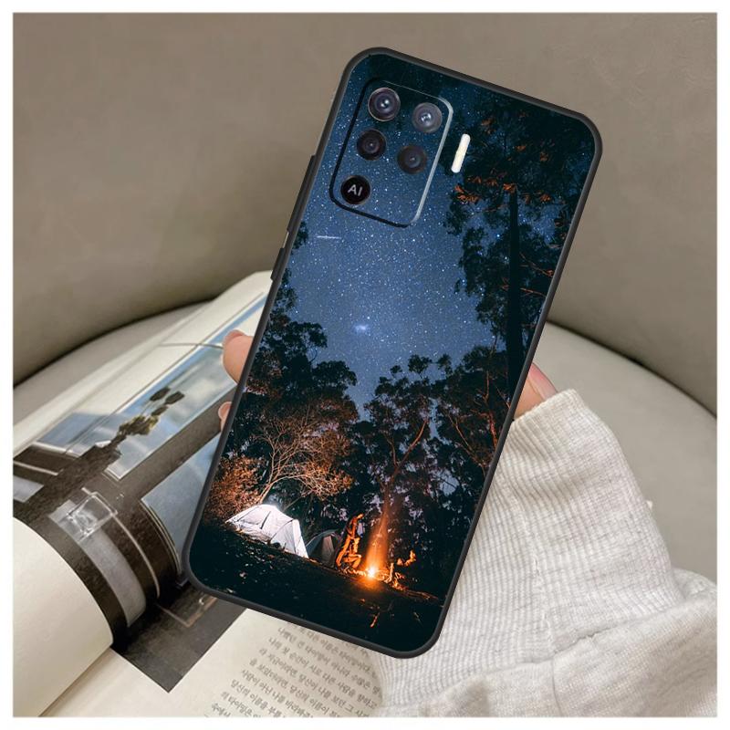 

Camping Nature Case For Oppo A5 Pro A38 A58 A78 A98 A54 A74 A94 A18 A57 A17 A77 A80 A60 A40 A96 A76 A16 A15 OPPO A60 4G
