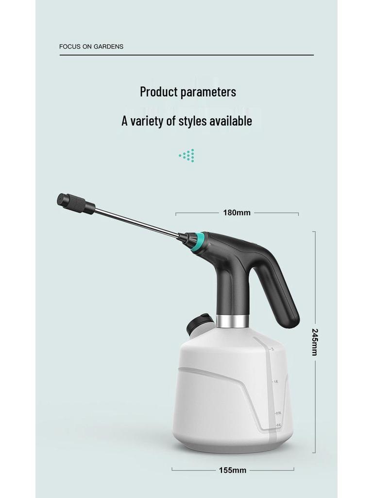 Rechargeable 2L Handheld Electric Sprayer for Watering and Garden Use
