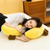 Banana Doll Soft Plush Toy High Elastic Skin-Friendly Cute Cuddle Pillow Cushion Nap Pillow Gift for