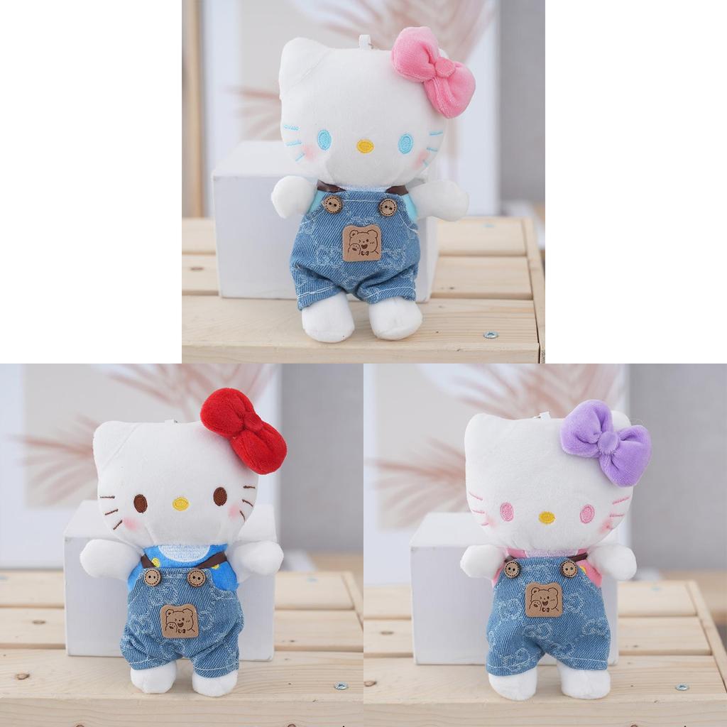 Keychain Plush Toy With Soft Short Plush For Girls Bookbag Decor