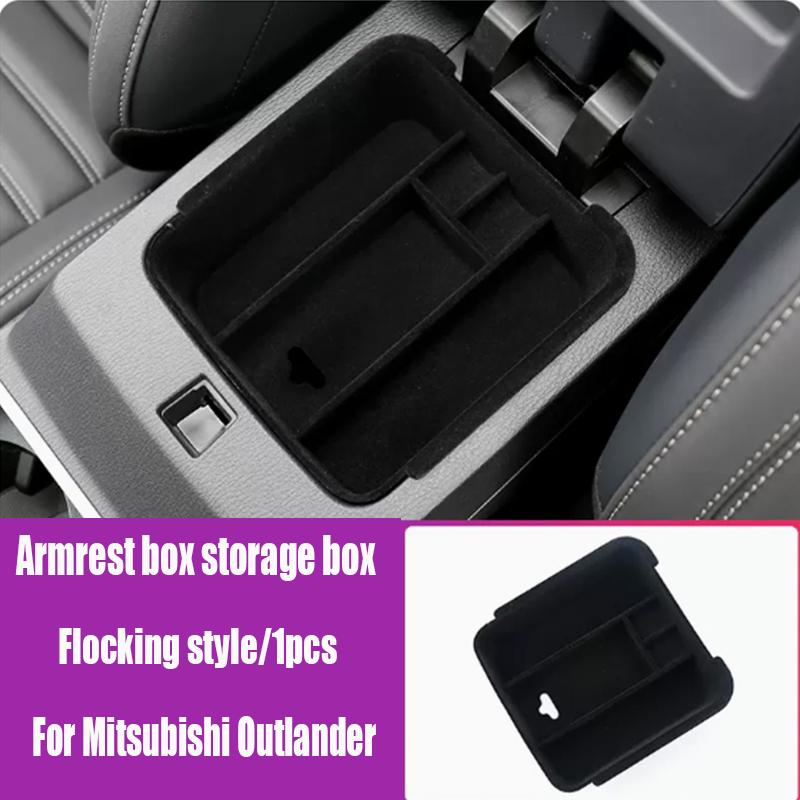 For Mitsubishi Outlander  Storage Box Interior Modification Armrest Box Storage Box