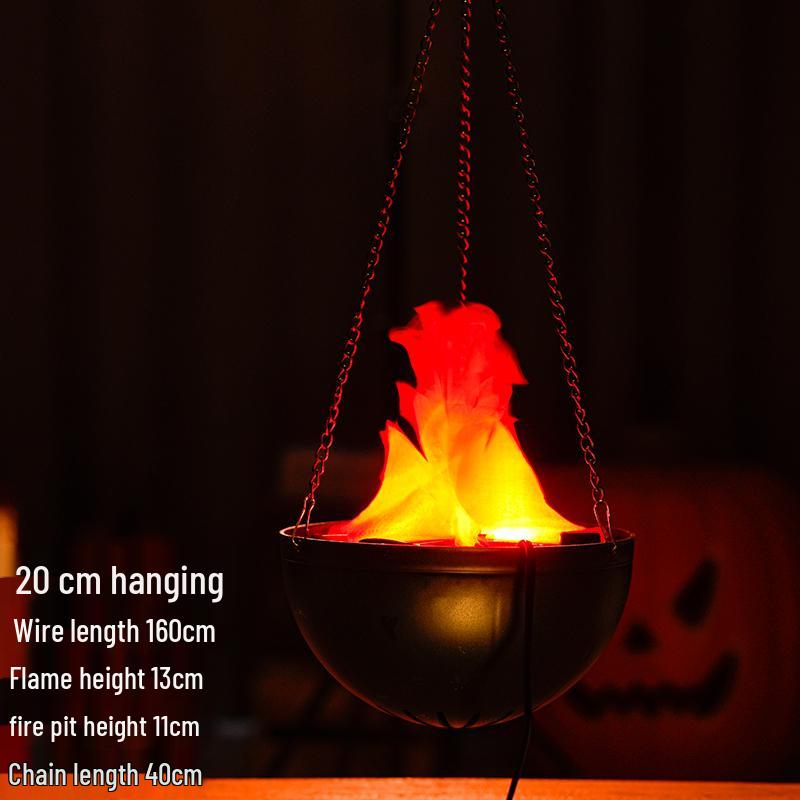 LED Flame Light for Halloween Decor & Party Ambience