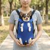 Breathable Mesh Pet Carrier Pack Dual Shoulder Strap Chest Carry Bag Cat Dog Daypack  Vet Visit