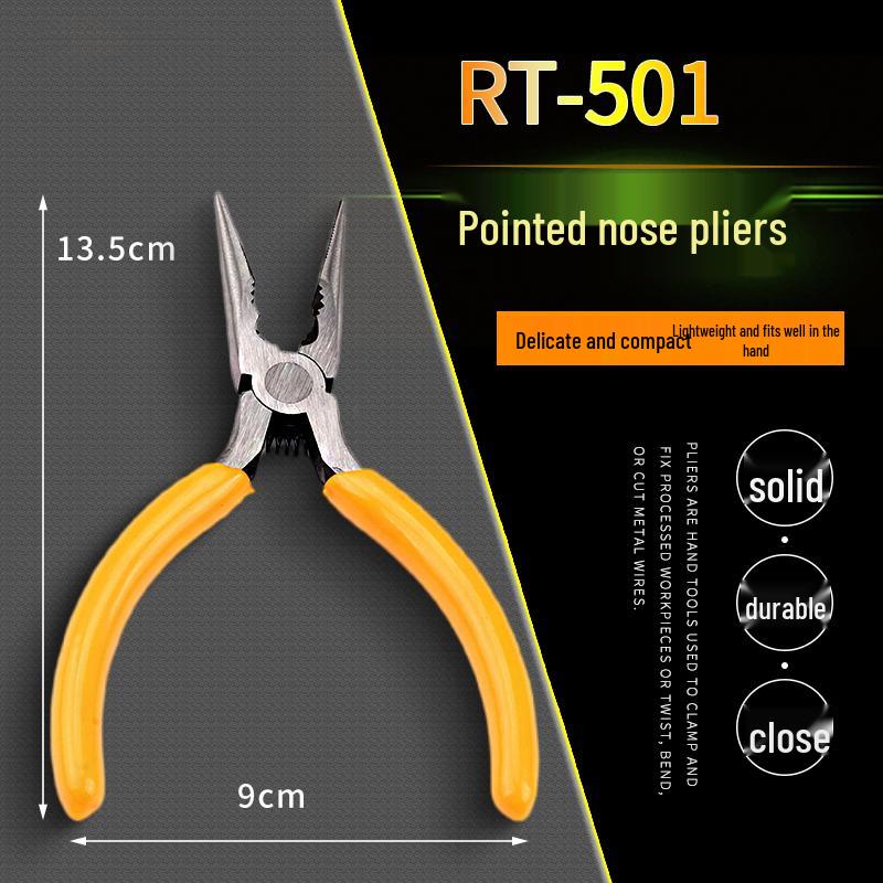 Mini Szczypce Diagonalne z Długim Nosem: Elektryk Elektronika Model Obcinaczki do wyprasek 170 Gundam Szczypce przemysłowe.