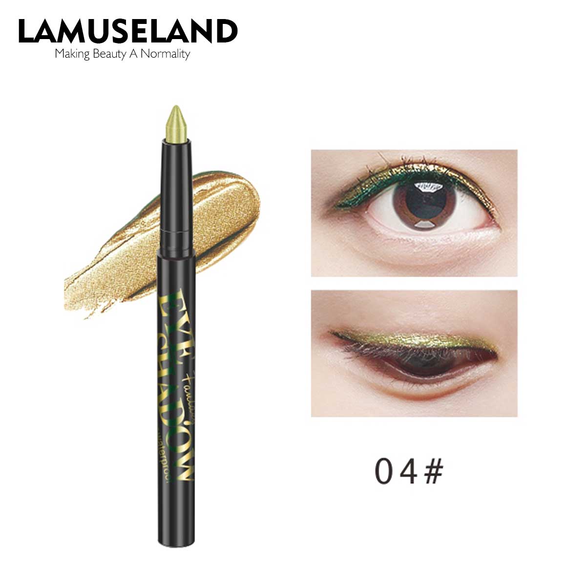 

8 цветов теней для век, блестящие гладкие тени для век, матовые тени для век, яркая мерцающая косметика для макияжа глаз — (1 г) E123