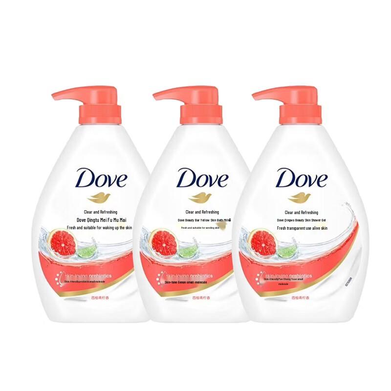 Dove Освежающий гель для душа Бодрящее очищение