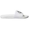 Calvin Klein Flat Round Toe Slide Sandals Men Footwear Bright-White YM0YM013930K4