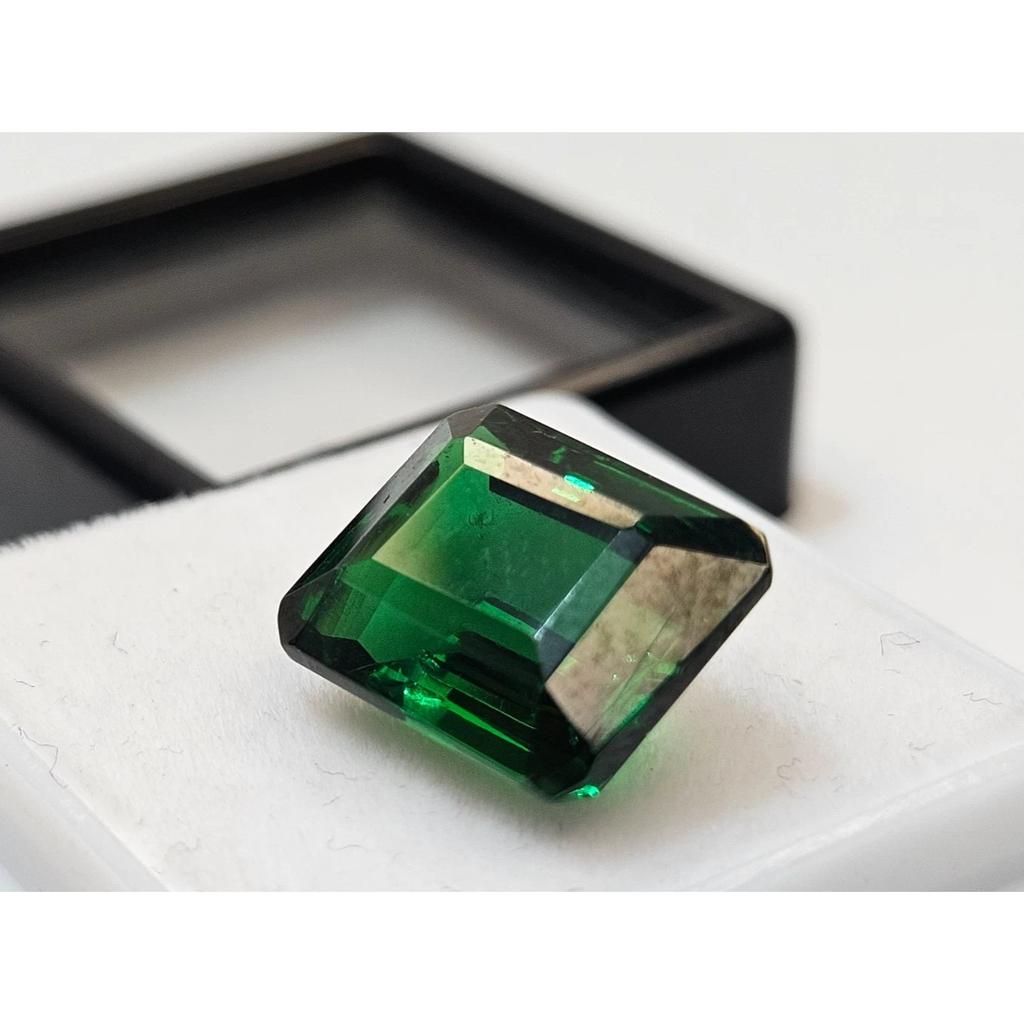 Natural Tsavorite Garnet Green Emerald Cut 10 Ct Stunning Loose Gemstone