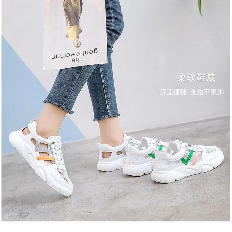 Fashion 2024 Classic Hollow Mesh Breathable Casual Shoes Spring and Autumn Women's Comfortable Soft Bottom Running Sports Shoes sneakers