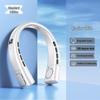 Lishen L25 Bladeless Tragbarer Nackenventilator Turbo Force Leise USB-C Wiederaufladbar Schwarz