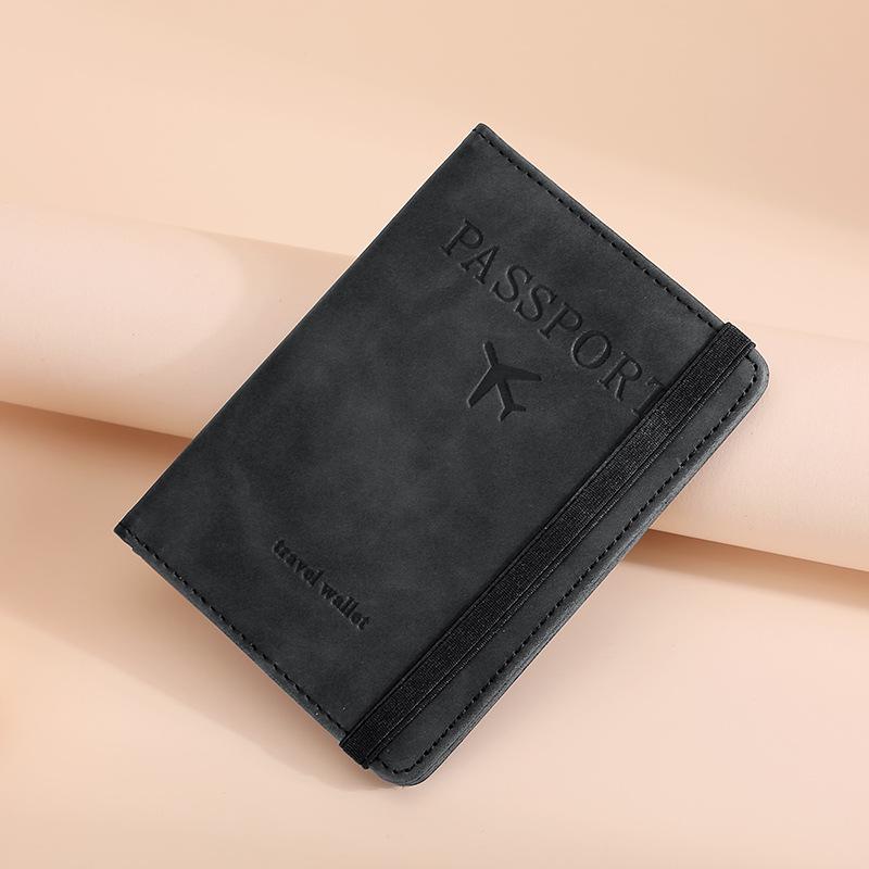 Business travel passport bag, overseas boarding passport holder, RFID passport, this set of air ticket document holder, with SIM card space