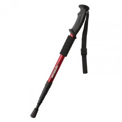           CaptaIn Stag Feelbosco TrekkIng StIck Vent GrIp Compact 4 Stage SlIdIng Type Um 2317 Red One Only [TrekkIng Pole Shape I Type]