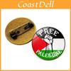 Palestine Flag Pin Badge High-quality Zinc Alloy Accessory For Bags And Fashion Jewelry Wholesale