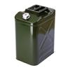 Shenju Portable Aluminum Oil Drum with Square Lid - 10L, 20L, 25L, 30L Options - Thickened Fuel Storage Tank