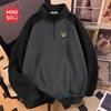 MINISO Unisex Half-Zip Pullover Sweatshirt
