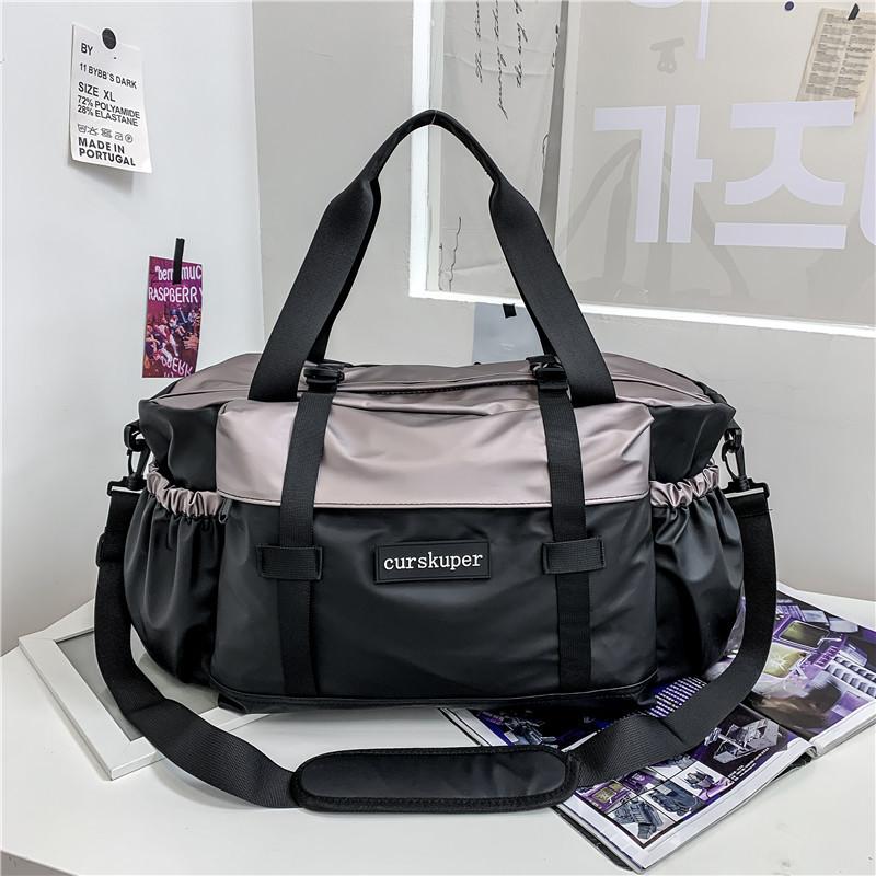 Large Capacity Travel Bag Portable Luggage Bag Crossbody Bag Short-distance Travel Bag Sports Fitness Bag