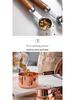 8-Piece Wooden Handle Stainless Steel Measuring Cup and Spoon Set