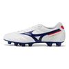 Mizuno Morelia Ii Club Artificial Turf Shock Absorption Anti-Slip Durable Soccer Shoes Men sneaker White Blue P1GA211625