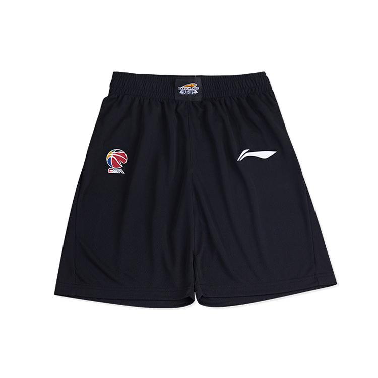 Li Ning CBA Collection Basketball Shorts Men s Black AAPR453-2 M