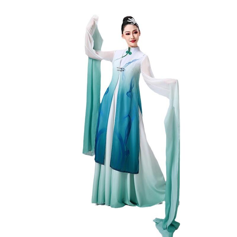 Water Sleeve Classical Dance Costume for Women