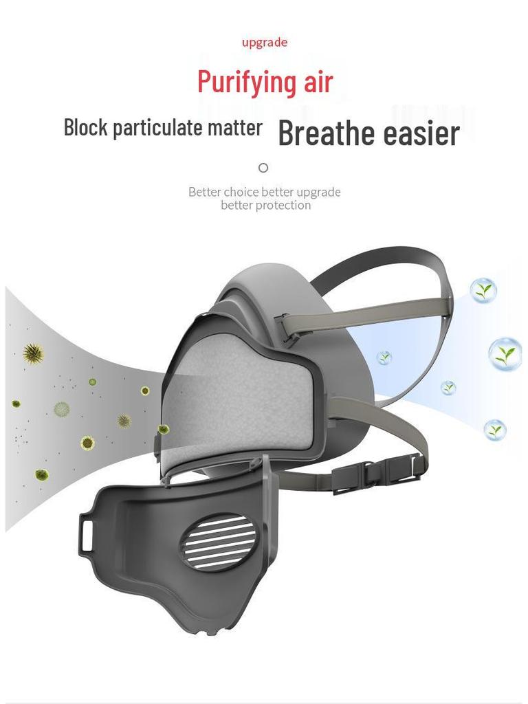 Puda 8005 KN95 Half-Face Dustproof Mask for Industrial Use