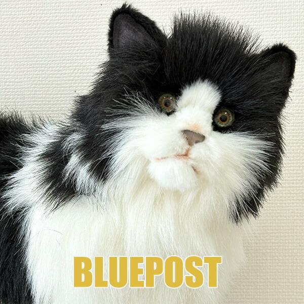 [Hansa] [4221] White black cat-black and white cat-hansa cat stuffed toy *Cannot be shipped to Okinawa, remote islands, or overseas