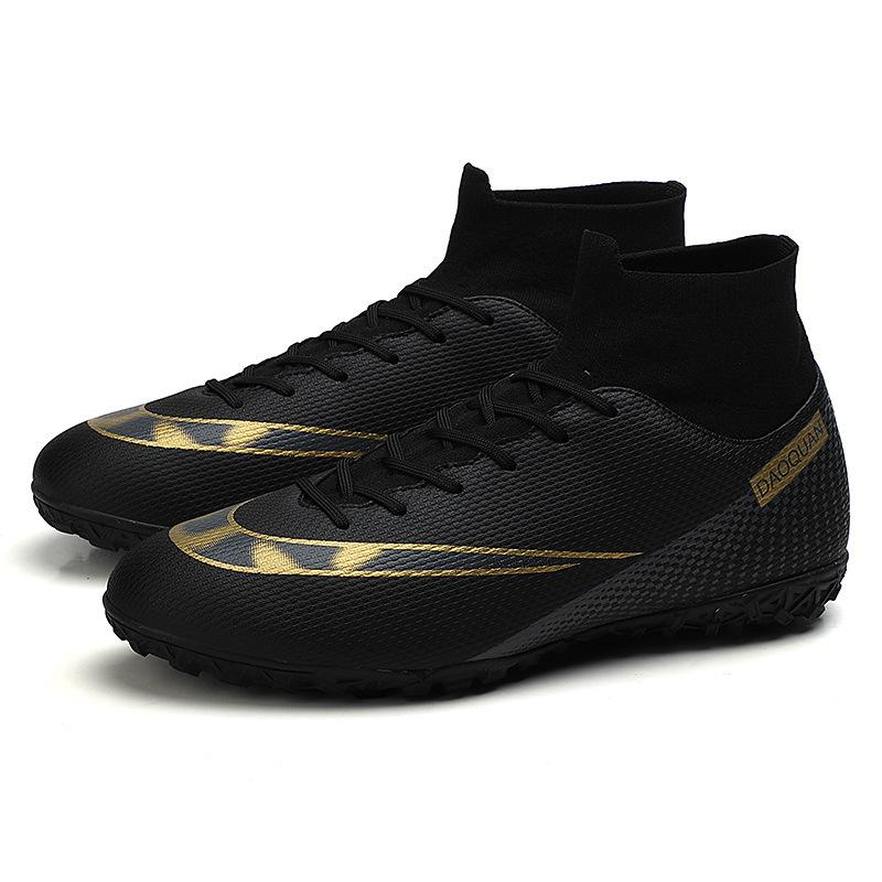 Training Shoes Men's Game 47 Student Football Shoes Broken Nails Large Size Sports High Top Shoes Spikes Teen