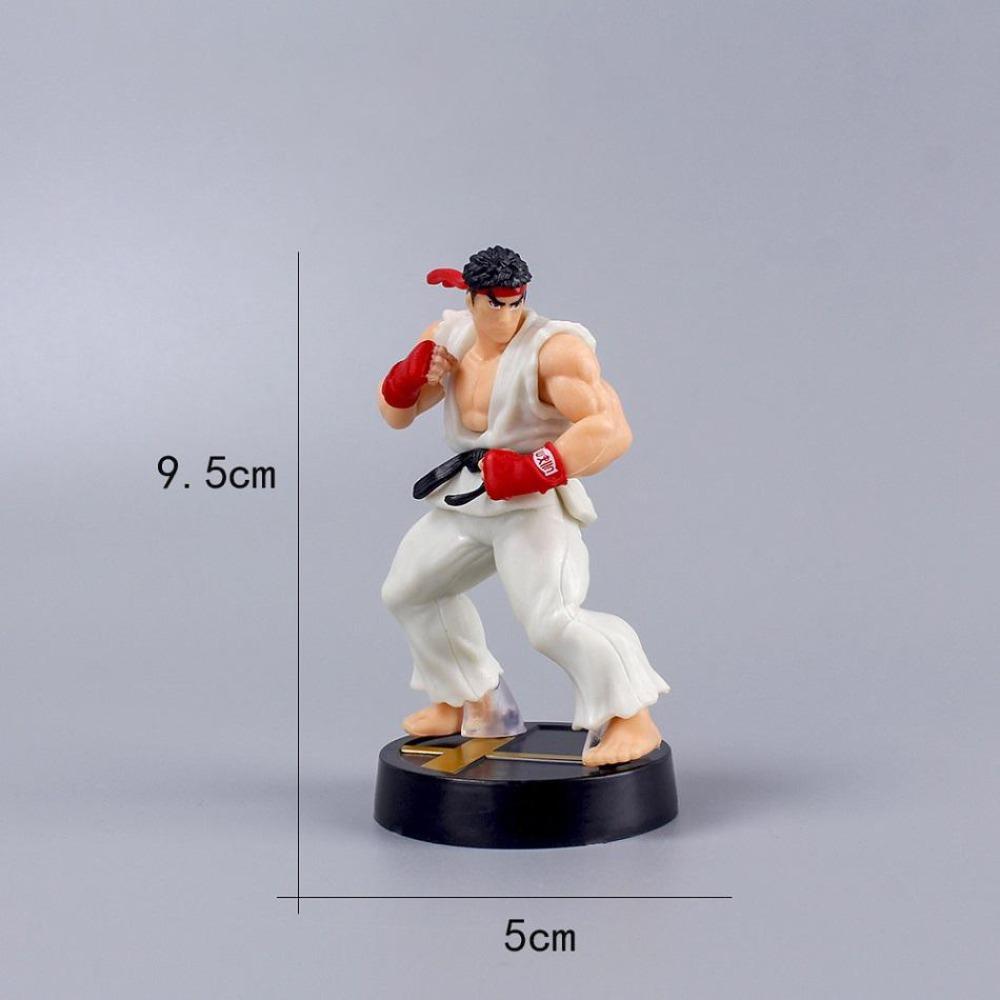 Anime Fighting Game Action Figures Ryu Ken Masters Cloud Strife Sephiroth PVC Model Toys Dolls Room Decor Christma Gift For Boys