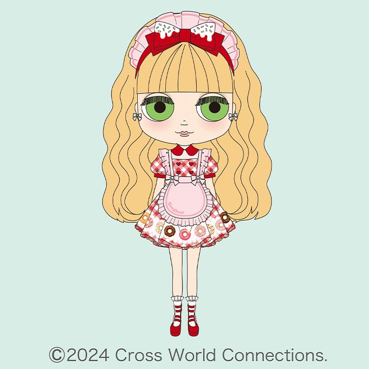 Blythe Donna Donut ABS & PVC & PP & PVDC Doll