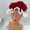 Halloween Party SantaClaus Latex Mask Party Dress Up Supplies Christmas SantaClaus Hat Mask Full Face SantaClaus Mask