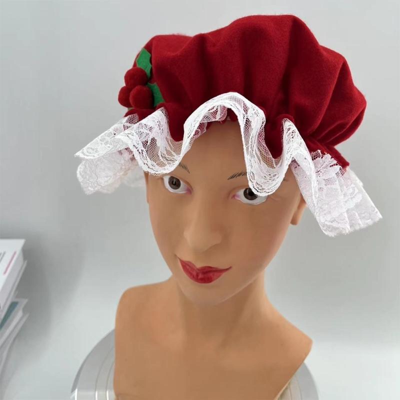 Halloween Party SantaClaus Latex Mask Party Dress Up Supplies Christmas SantaClaus Hat Mask Full Face SantaClaus Mask