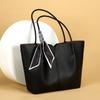 Lychee Pattern Silk Scarf Decorative Tote Bag Women's Shoulder Bag