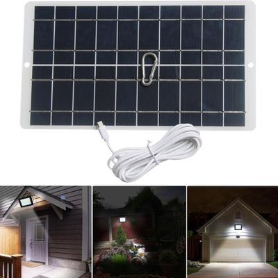 Solar Panel 10W Charging Panel IP65 Waterproof Overcharge Protection Camera Security Surveillance Solar Panel Charger
