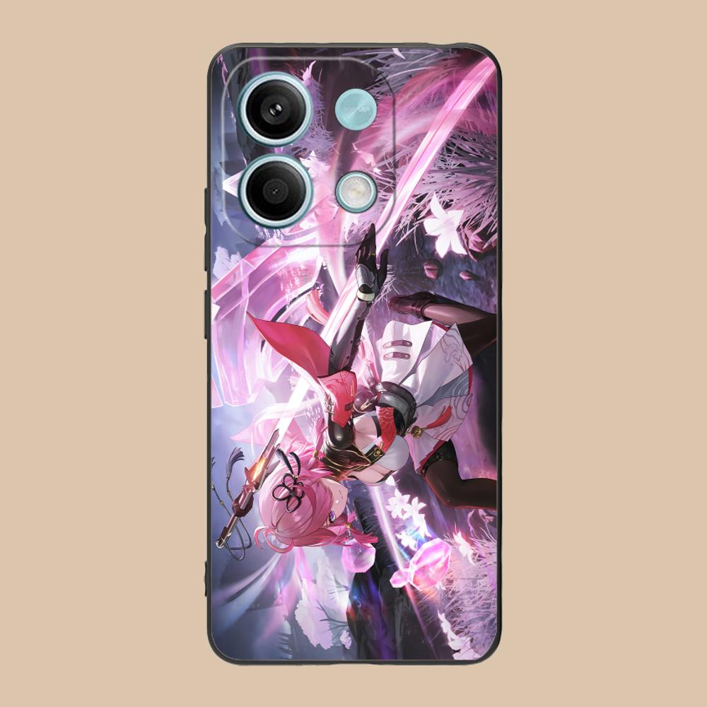 Wuthering Waves Taoqi Mobile Phone Case for POCO M7 M6 M5 M4 M3 X7 X6 X5 X4 X3 Pro GT 5G Colorful Printing Cover Cover Pretty