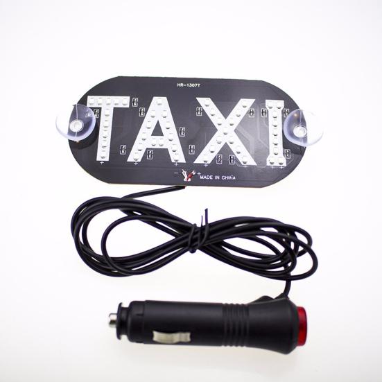 Taxi LED License Plate Car Light Windscreen Cab Indicator Inside Signal Lamp